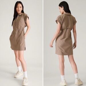 Athleta Topspin Mini Dress Pyrite Size XL